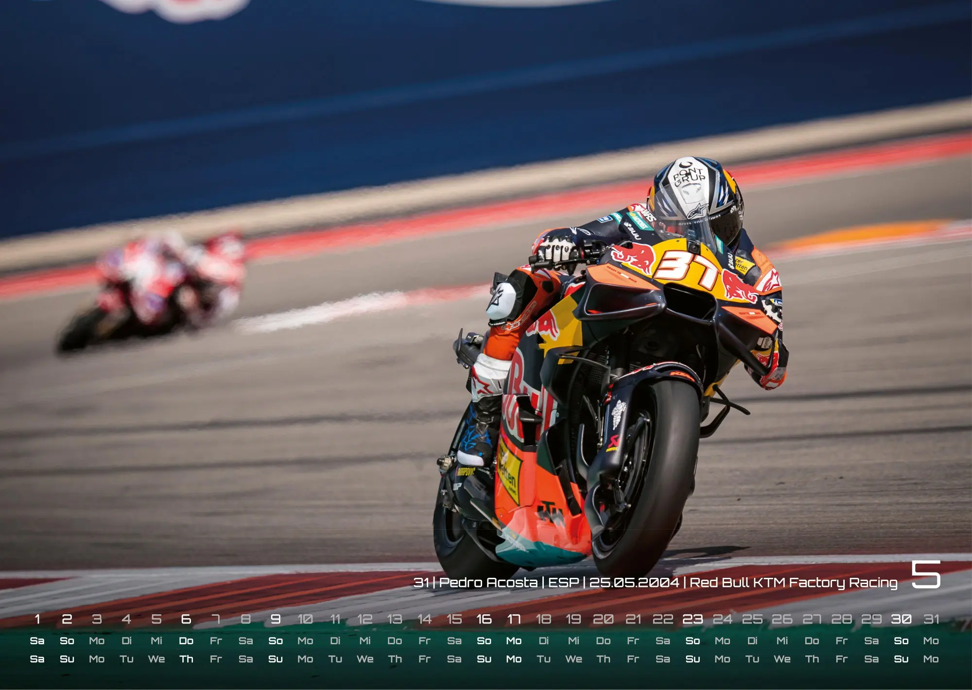 Bild: 9783986736552 | Motorrad Grand Prix 2027 - Kalender MotoGP DIN A3 | GP-Fever. de