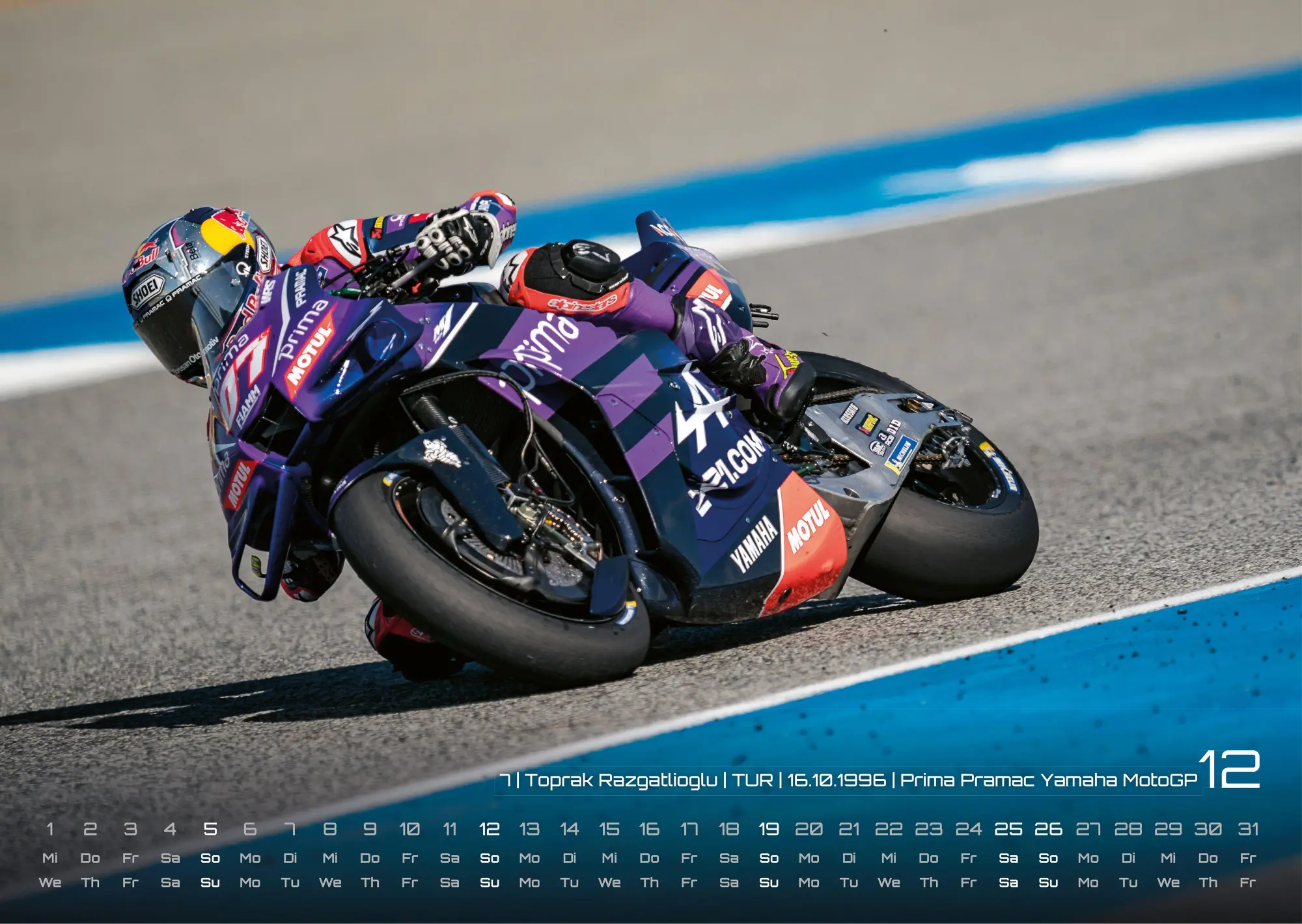 Bild: 9783986736552 | Motorrad Grand Prix 2027 - Kalender MotoGP DIN A3 | GP-Fever. de