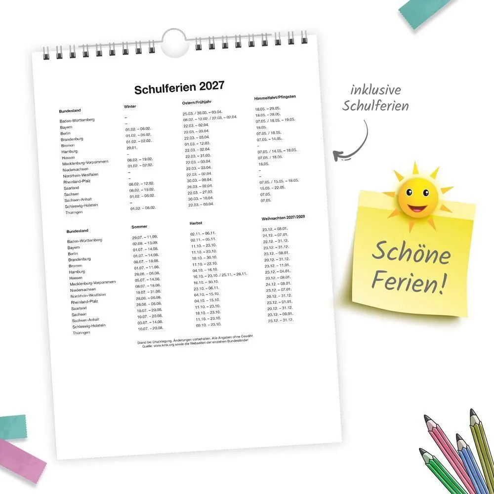 Bild: 9783988026552 | TRÖTSCH - Foto- und Bastelkalender A4 2027 | KG | Kalender | 24 S.
