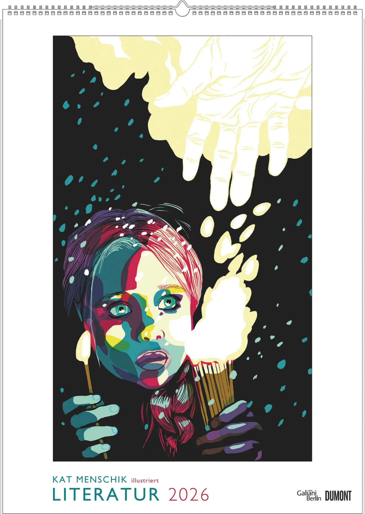 Cover: 4069095006652 | Kat Menschik illustriert Literatur - Literarischer Posterkalender...