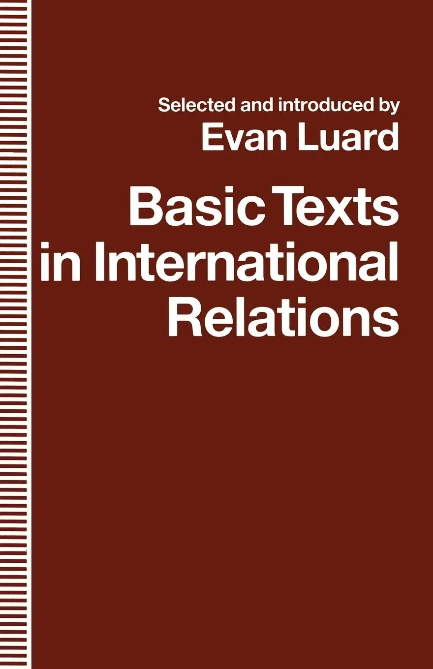 Cover: 9780333516652 | Basic Texts in International Relations | Evan Luard | Taschenbuch