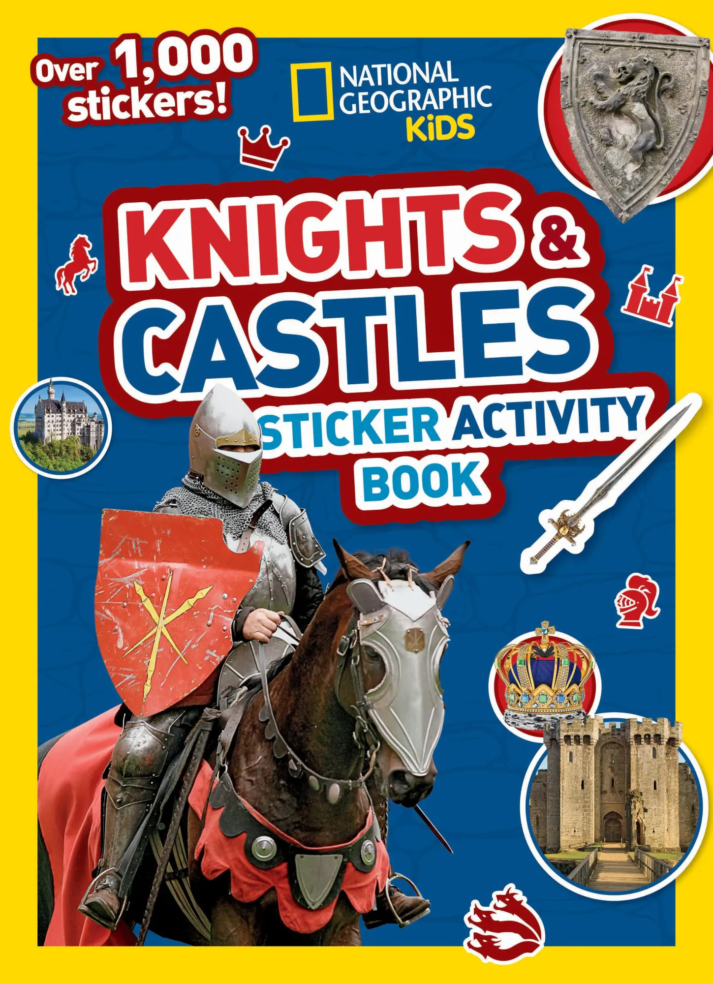 Cover: 9781426336652 | National Geographic Kids Knights and Castles Sticker Activity Book