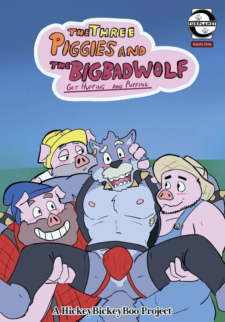 Cover: 9781614506652 | The Three Pigs and the Big Bad Wolf | Get Huffing and Puffing | Buch