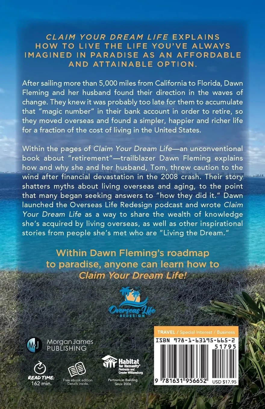 Rückseite: 9781631956652 | Claim Your Dream Life | Dawn Fleming | Taschenbuch | Englisch | 2022