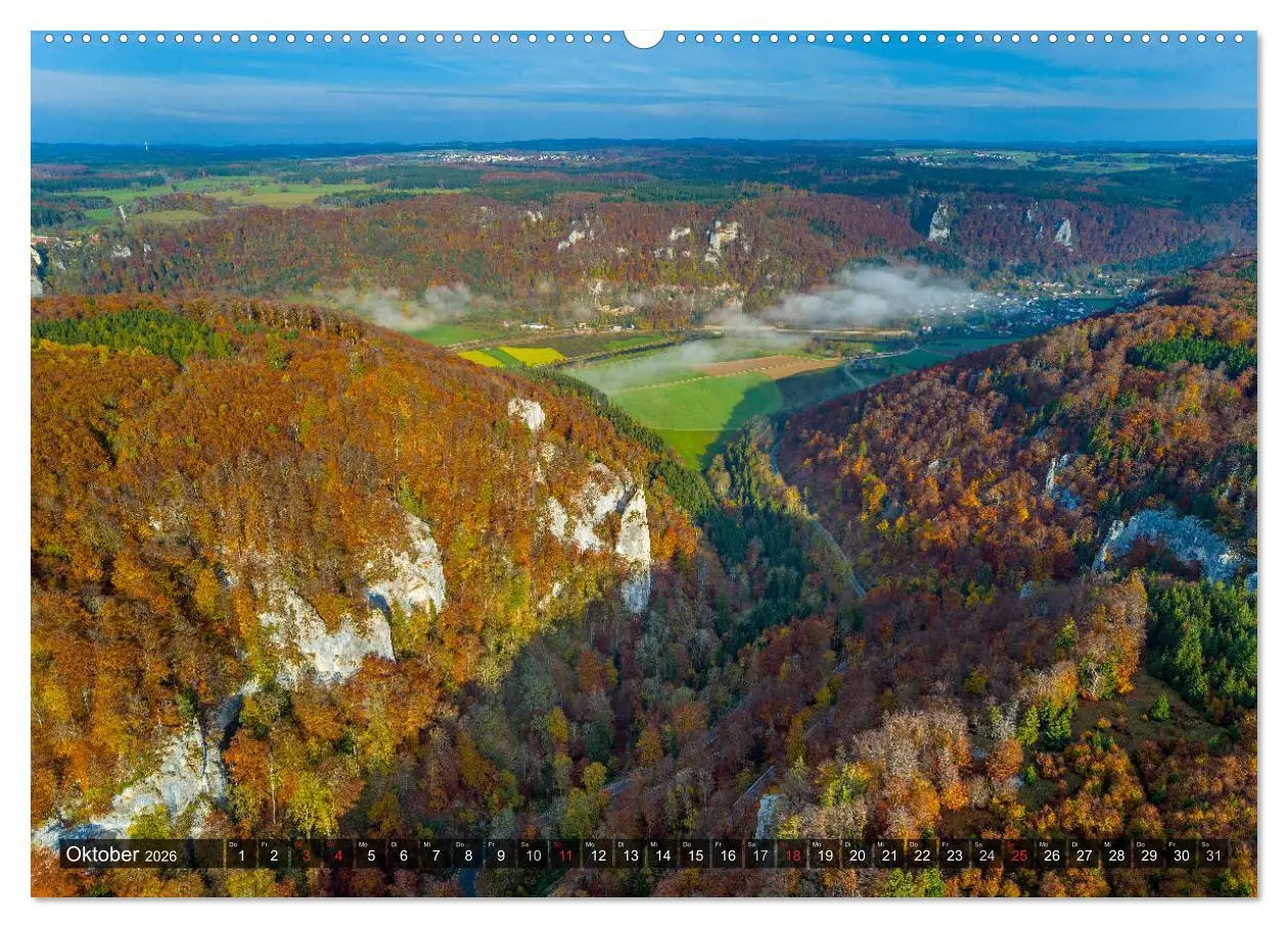 Bild: 9783457756652 | Mein Donautal aus der Luft (Wandkalender 2026 DIN A2 quer),...
