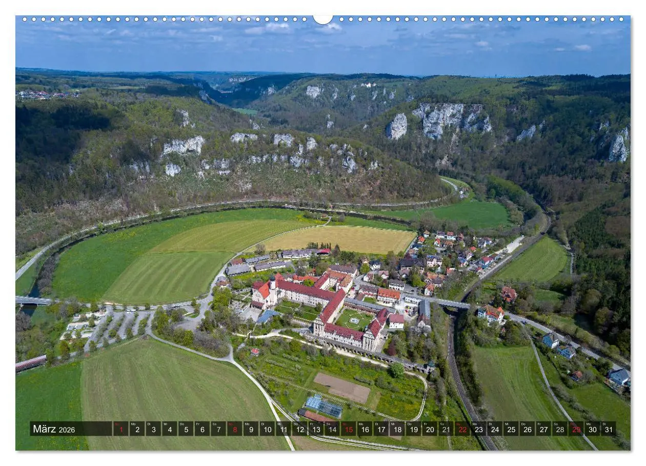 Bild: 9783457756652 | Mein Donautal aus der Luft (Wandkalender 2026 DIN A2 quer),...