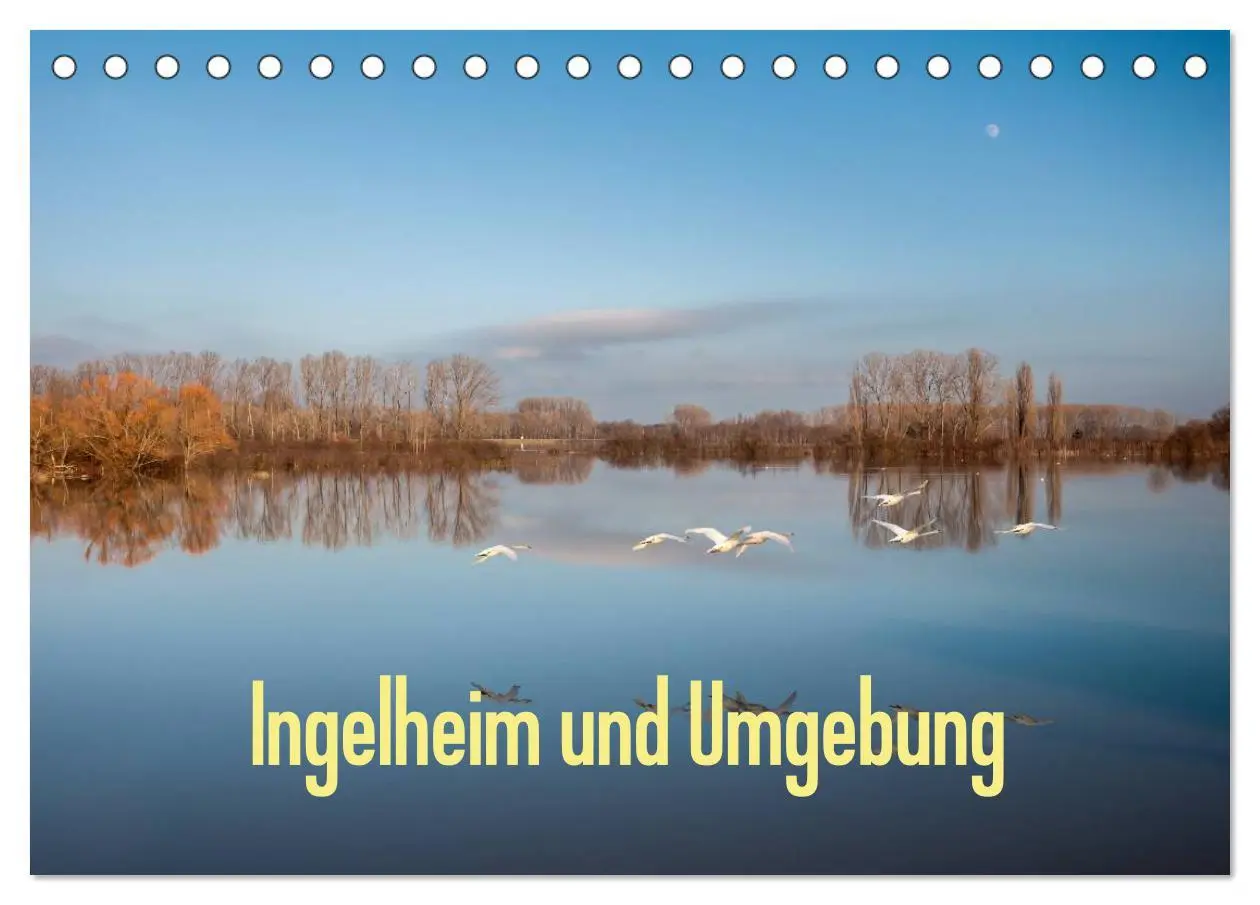 Cover: 9783516156652 | Ingelheim und Umgebung (Tischkalender 2026 DIN A5 quer), CALVENDO...