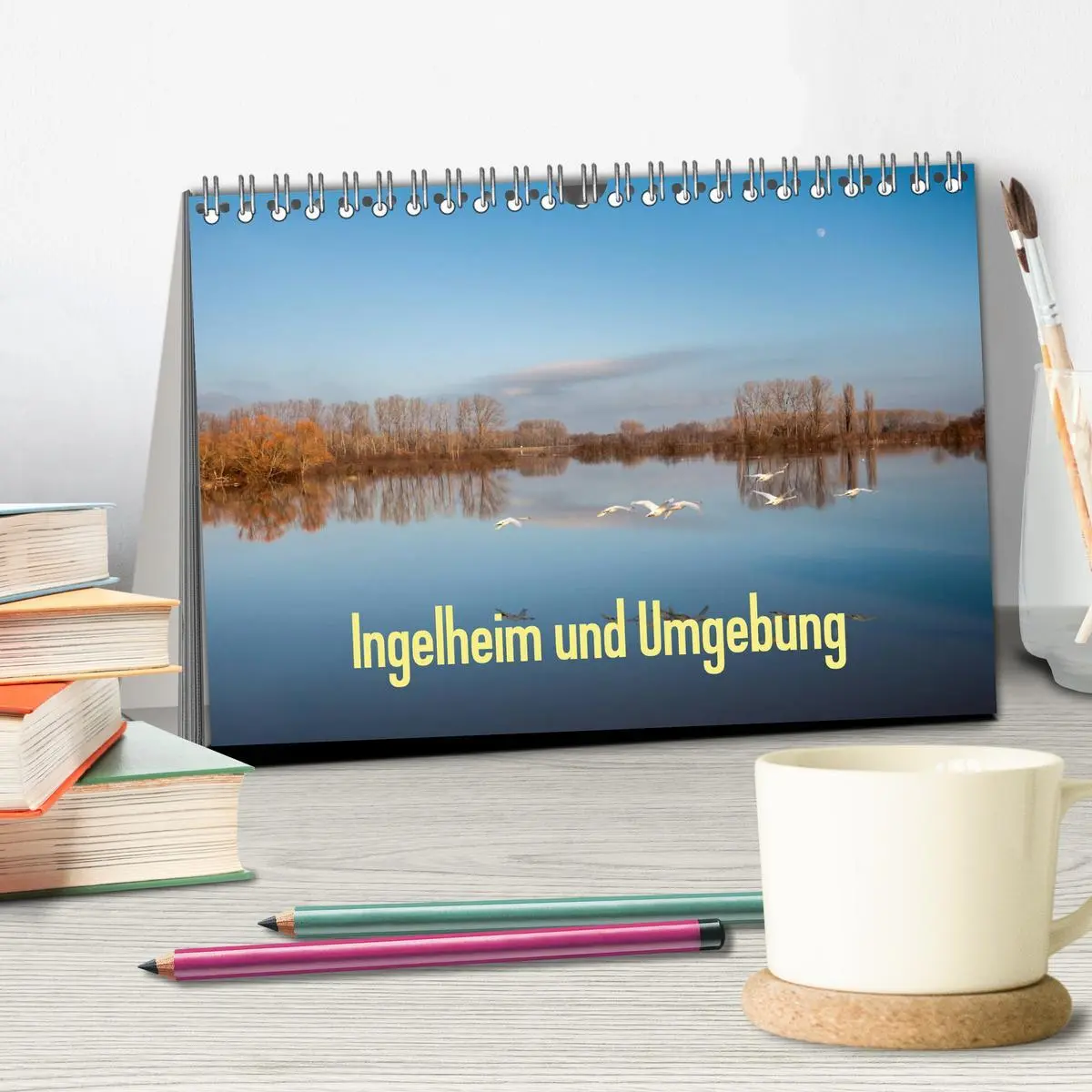 Bild: 9783516156652 | Ingelheim und Umgebung (Tischkalender 2026 DIN A5 quer), CALVENDO...