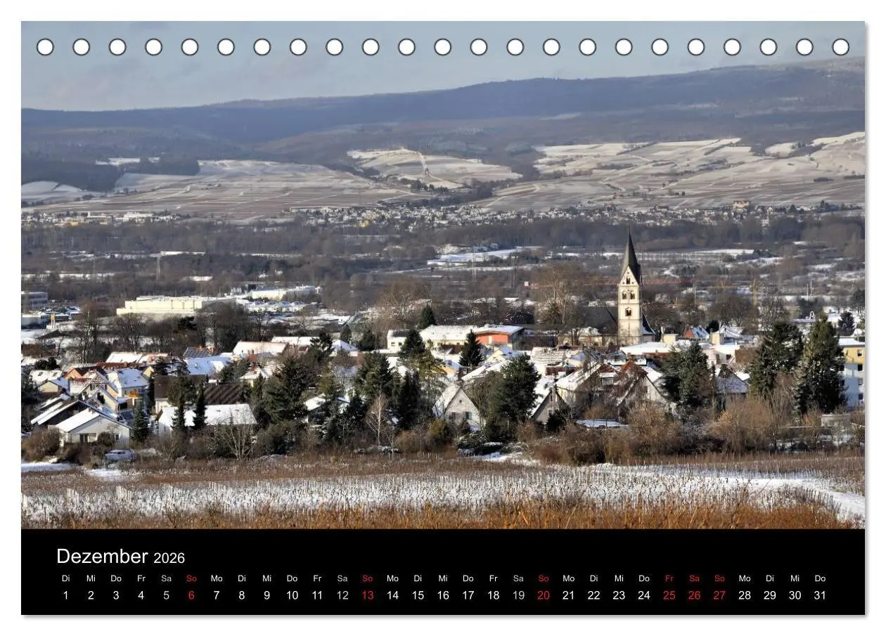 Bild: 9783516156652 | Ingelheim und Umgebung (Tischkalender 2026 DIN A5 quer), CALVENDO...