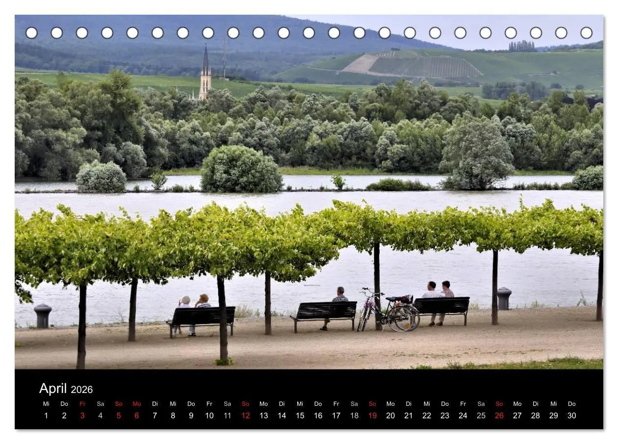Bild: 9783516156652 | Ingelheim und Umgebung (Tischkalender 2026 DIN A5 quer), CALVENDO...