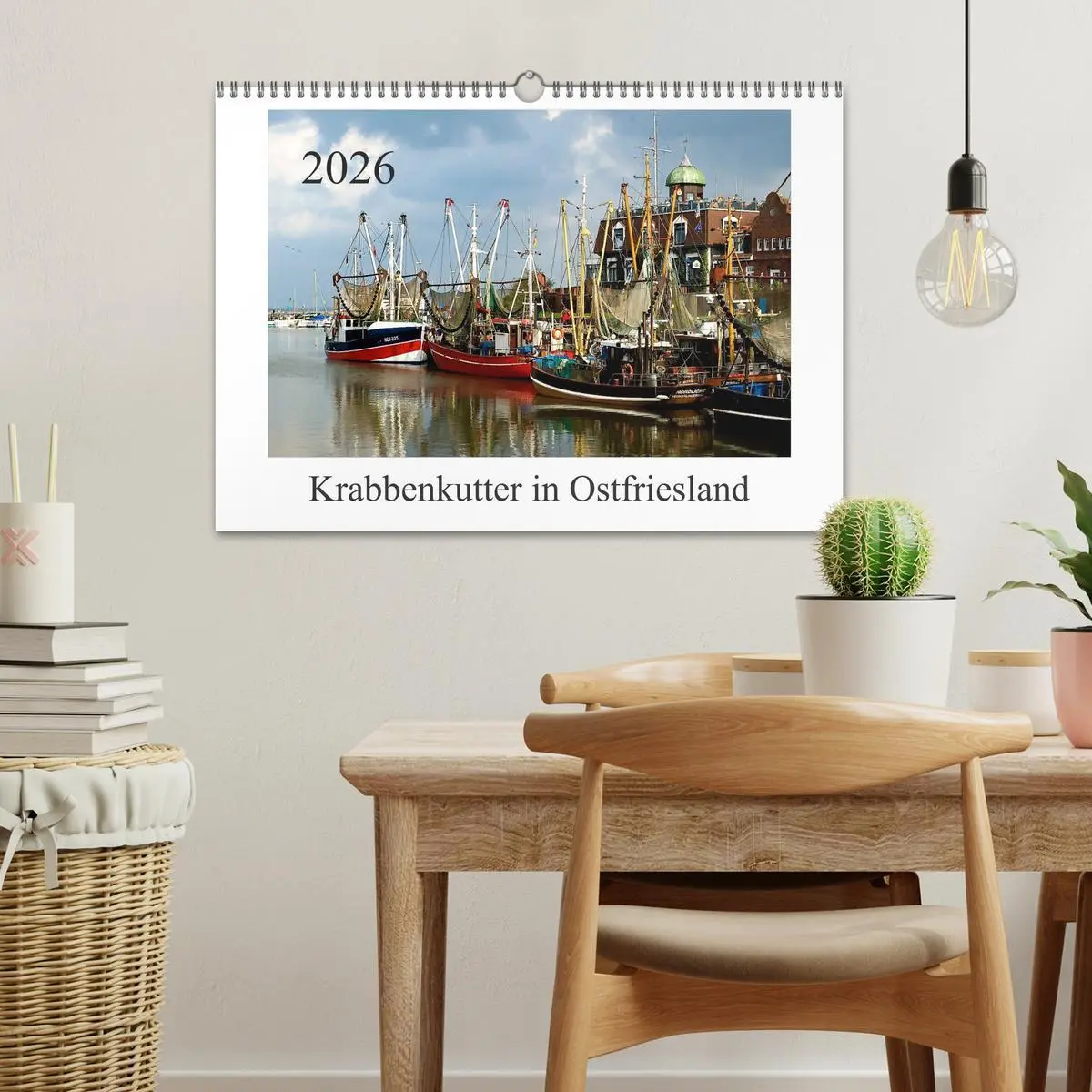 Bild: 9783516226652 | Krabbenkutter in Ostfriesland (Wandkalender 2026 DIN A3 quer),...
