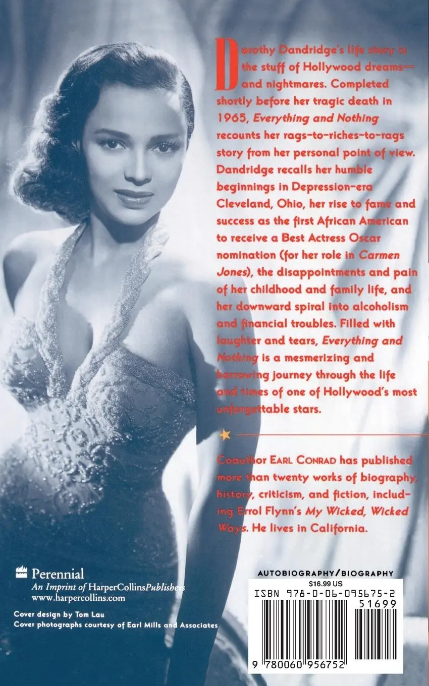 Rückseite: 9780060956752 | Everything and Nothing | The Dorothy Dandridge Tragedy | Taschenbuch