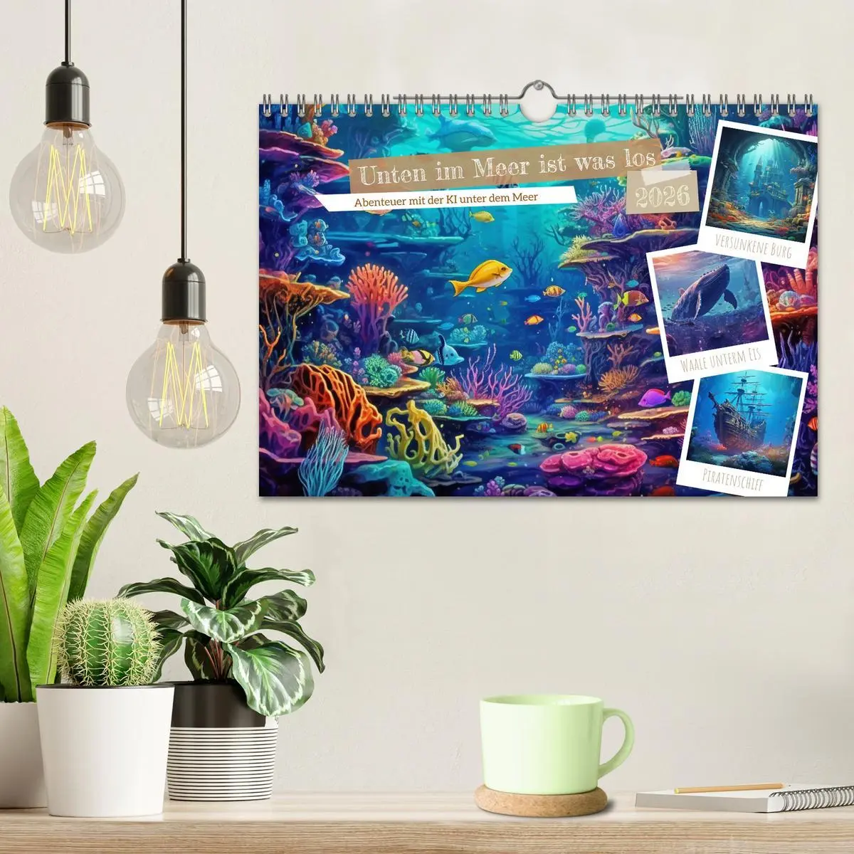 Bild: 9783457366752 | Unten im Meer ist was los (Wandkalender 2026 DIN A4 quer), CALVENDO...