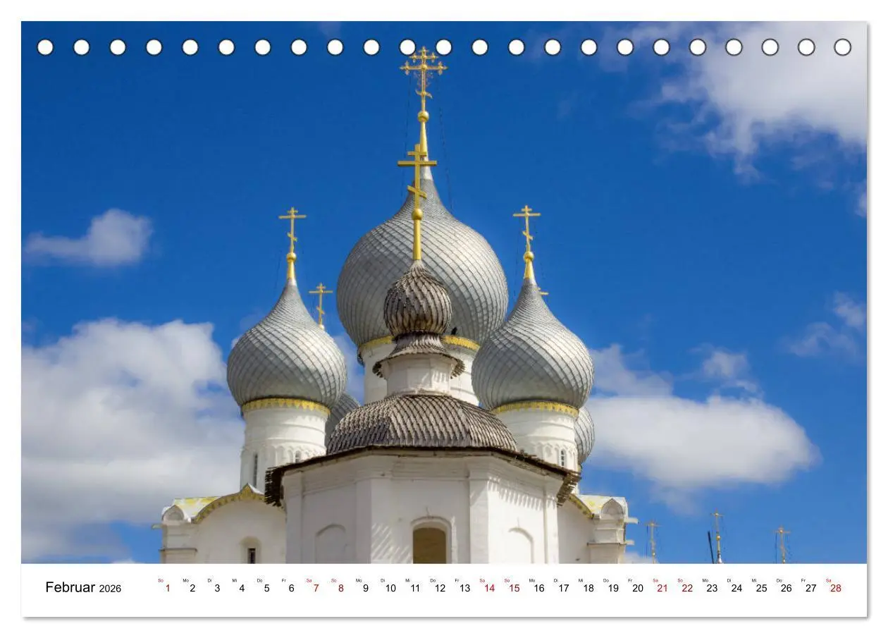 Bild: 9783457676752 | Russland wie gemalt (Tischkalender 2026 DIN A5 quer), CALVENDO...