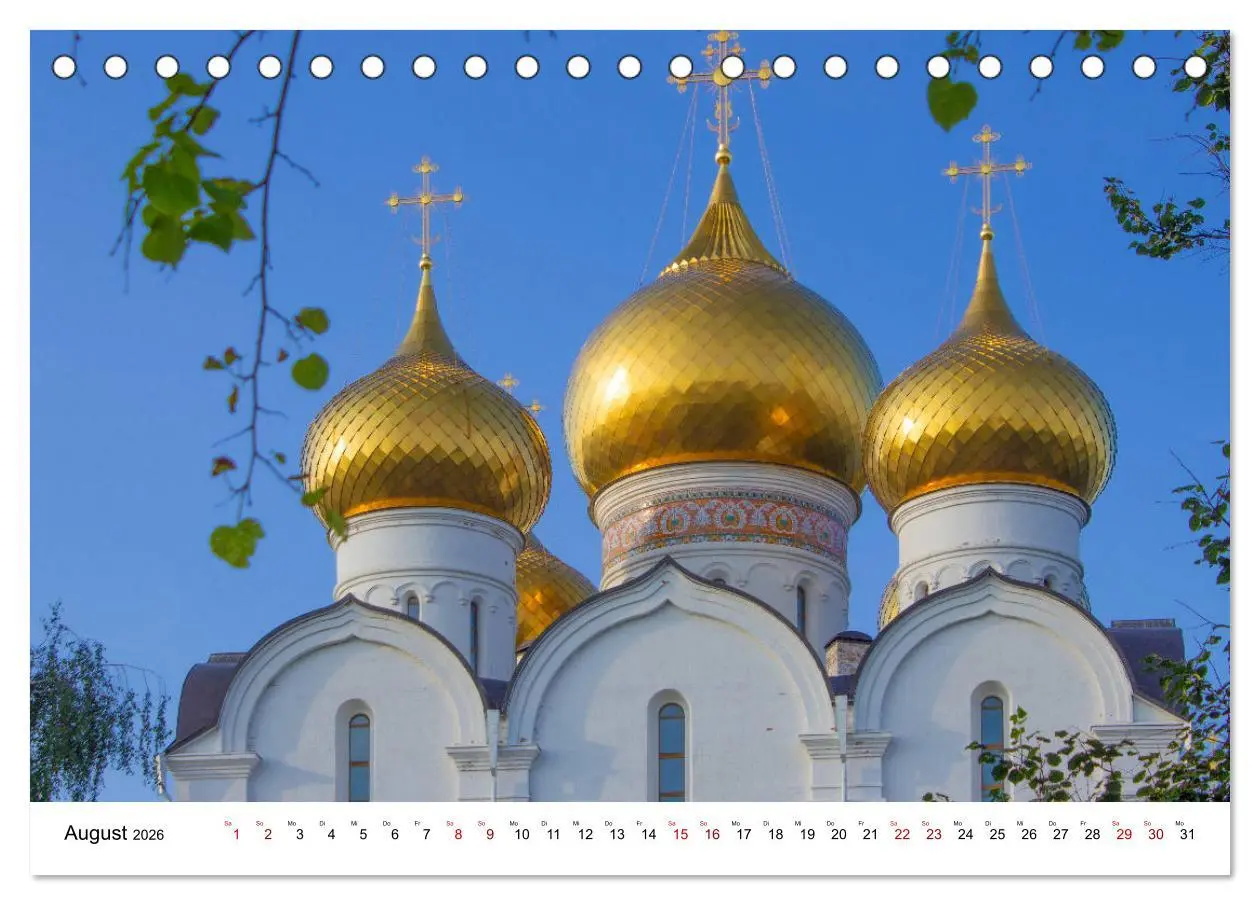 Bild: 9783457676752 | Russland wie gemalt (Tischkalender 2026 DIN A5 quer), CALVENDO...