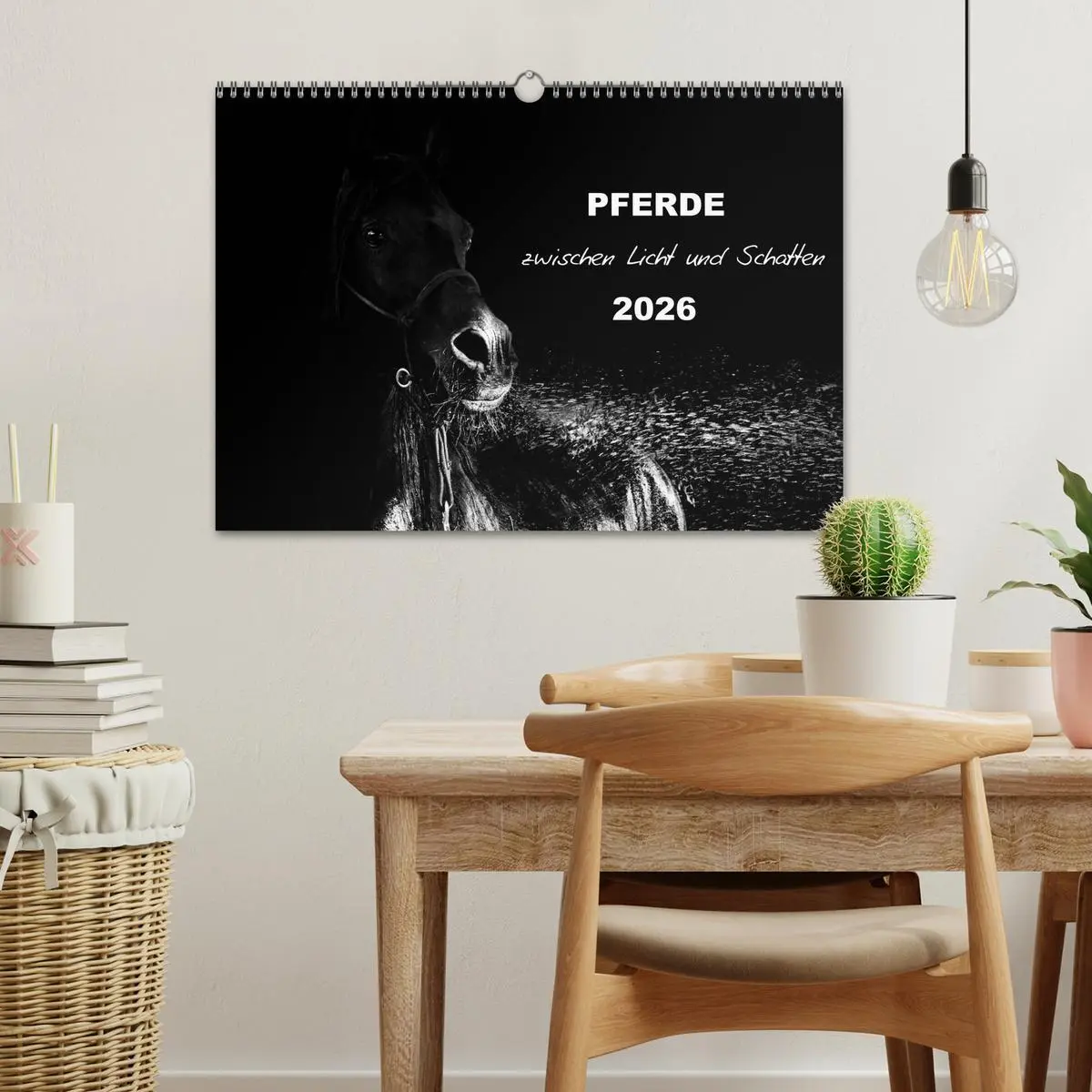 Bild: 9783516076752 | Pferde zwischen Licht und Schatten (Wandkalender 2026 DIN A3 quer),...