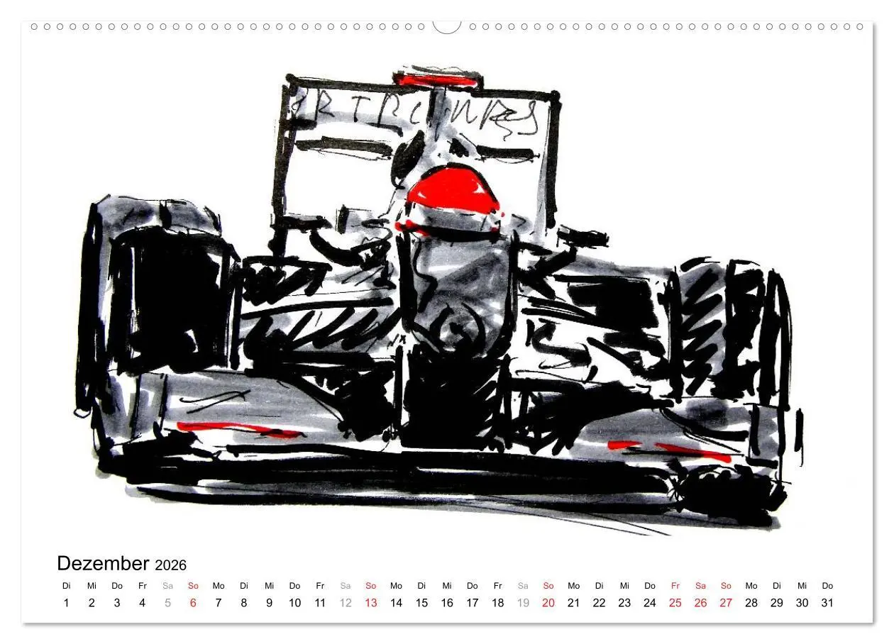 Bild: 9783516216752 | Illustrationen Formel 1 Rennwagen (hochwertiger Premium...