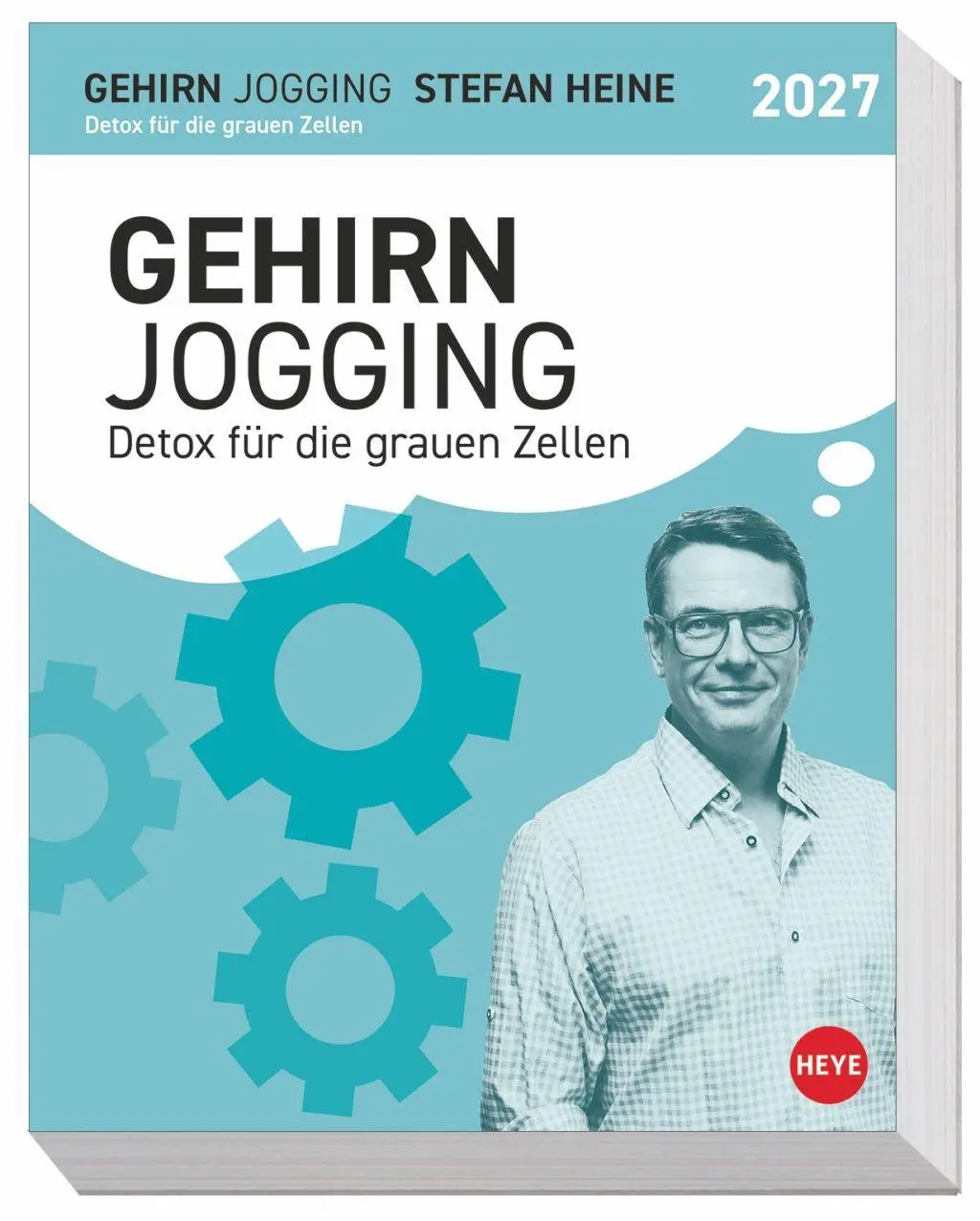 Cover: 9783756416752 | Stefan Heine Gehirnjogging Tagesabreißkalender 2027 | Stefan Heine