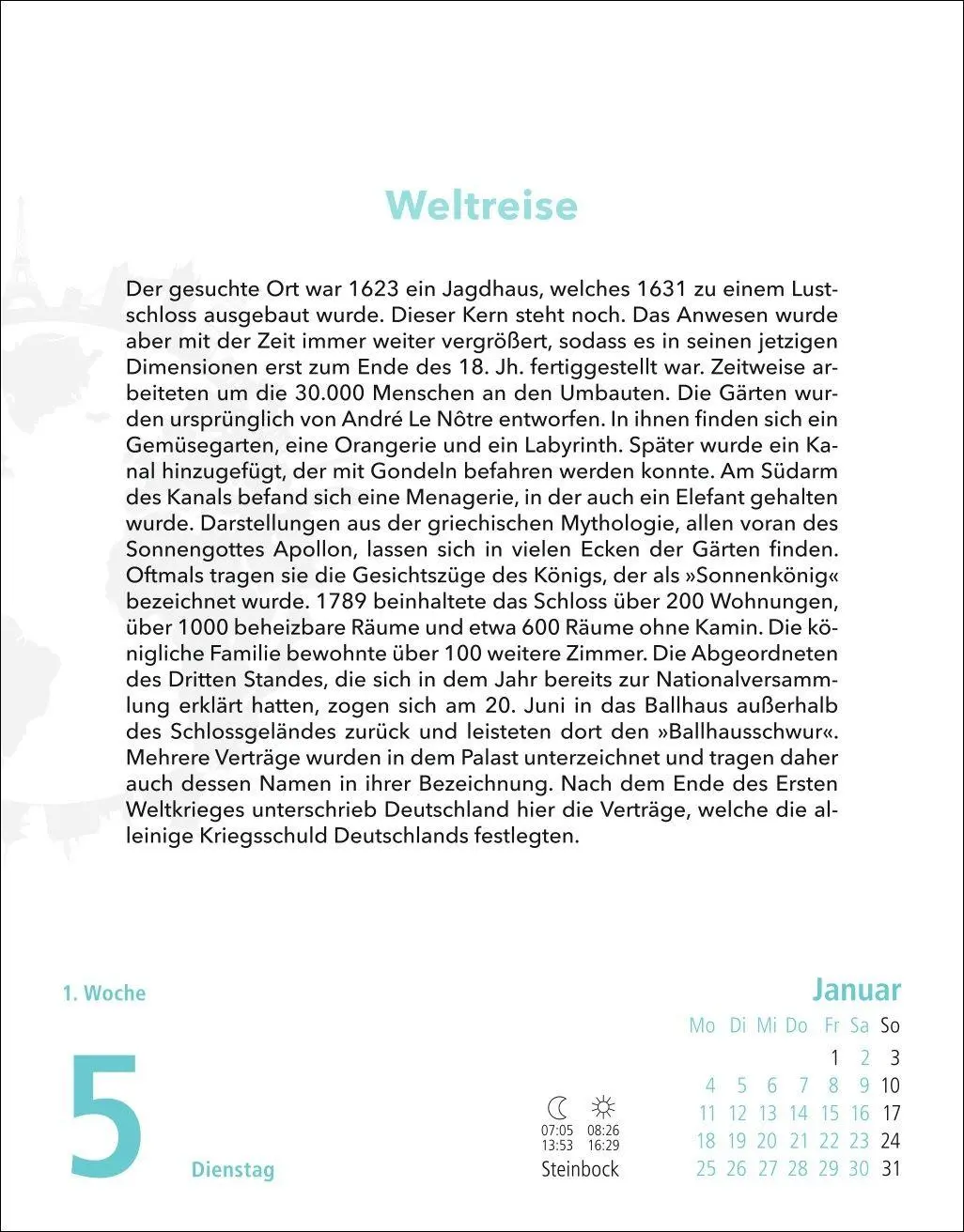 Bild: 9783756416752 | Stefan Heine Gehirnjogging Tagesabreißkalender 2027 | Stefan Heine