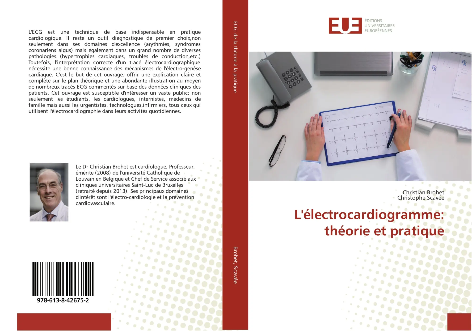 Cover: 9786138426752 | L'électrocardiogramme: théorie et pratique | Christian Brohet (u. a.)