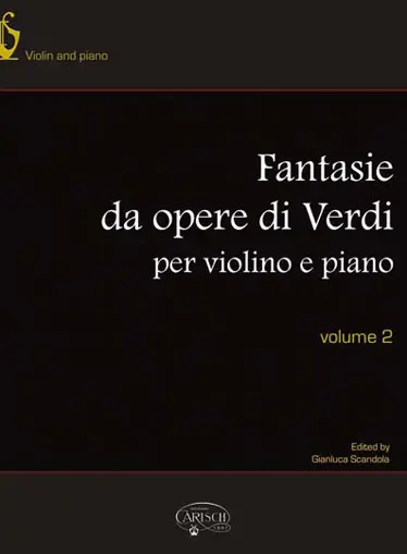 Cover: 9788850726752 | Fantasie da Opere per Violino e Piano, Volume 2 | Giuseppe Verdi