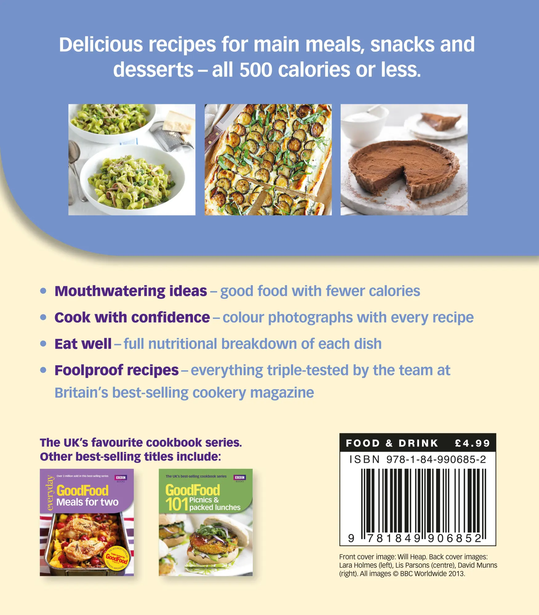 Rückseite: 9781849906852 | Good Food: Low-Calorie Recipes | Sarah Cook | Taschenbuch | Englisch