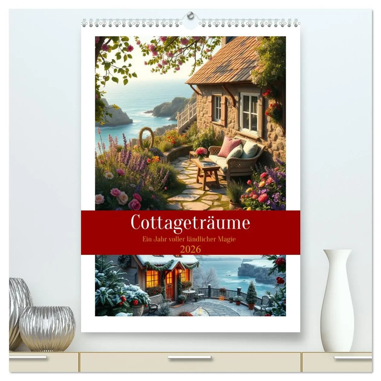 Cover: 9783457806852 | Cottageträume - Ein Jahr voller ländlicher Magie (hochwertiger...