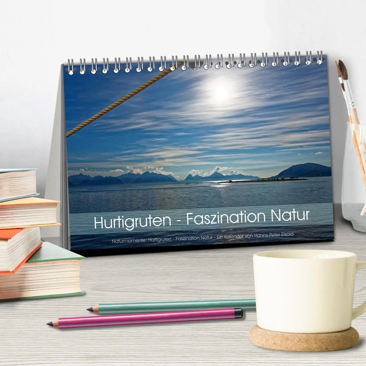Bild: 9783516066852 | Hurtigruten - Faszination Natur (Tischkalender 2026 DIN A5 quer),...