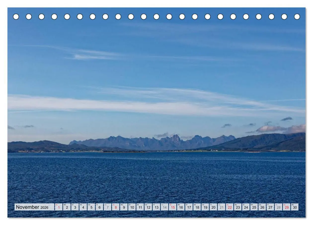 Bild: 9783516066852 | Hurtigruten - Faszination Natur (Tischkalender 2026 DIN A5 quer),...