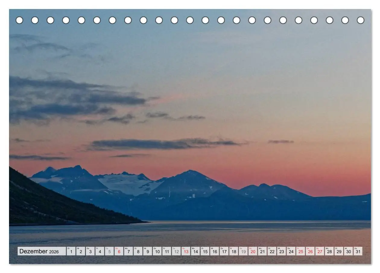 Bild: 9783516066852 | Hurtigruten - Faszination Natur (Tischkalender 2026 DIN A5 quer),...