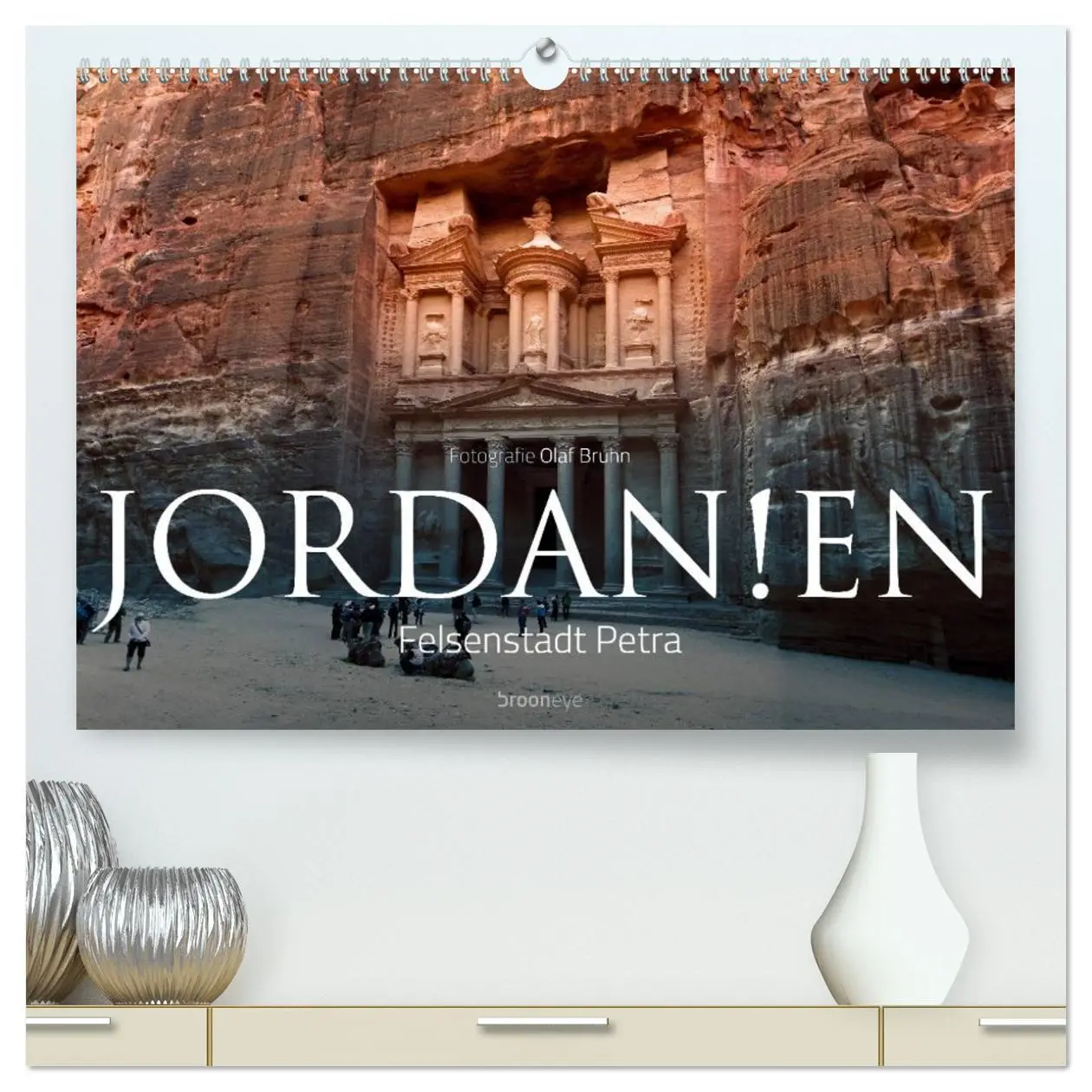 Cover: 9783516136852 | Jordanien - Felsenstadt Petra (hochwertiger Premium Wandkalender...