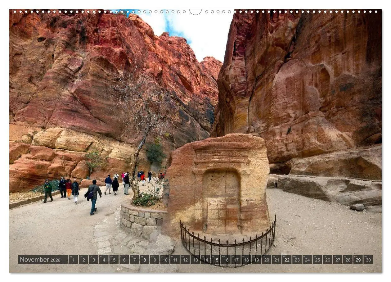 Bild: 9783516136852 | Jordanien - Felsenstadt Petra (hochwertiger Premium Wandkalender...