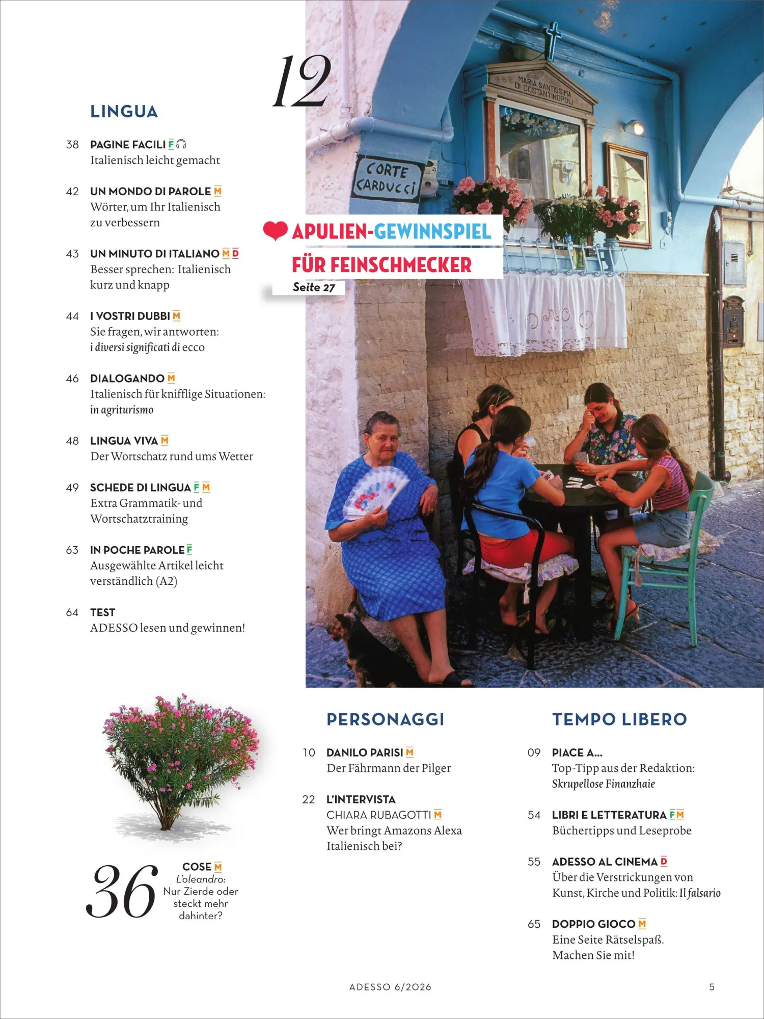 Bild: 9783689876852 | Adesso Magazin 6/26 | ZEIT SPRACHEN GmbH | Broschüre | 65 S. | Deutsch