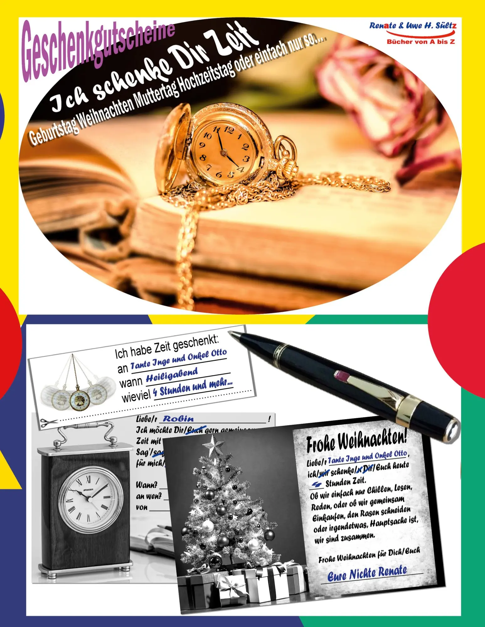 Cover: 9783756886852 | Geschenkgutscheine ICH SCHENKE DIR ZEIT - Geburtstag Weihnachten...