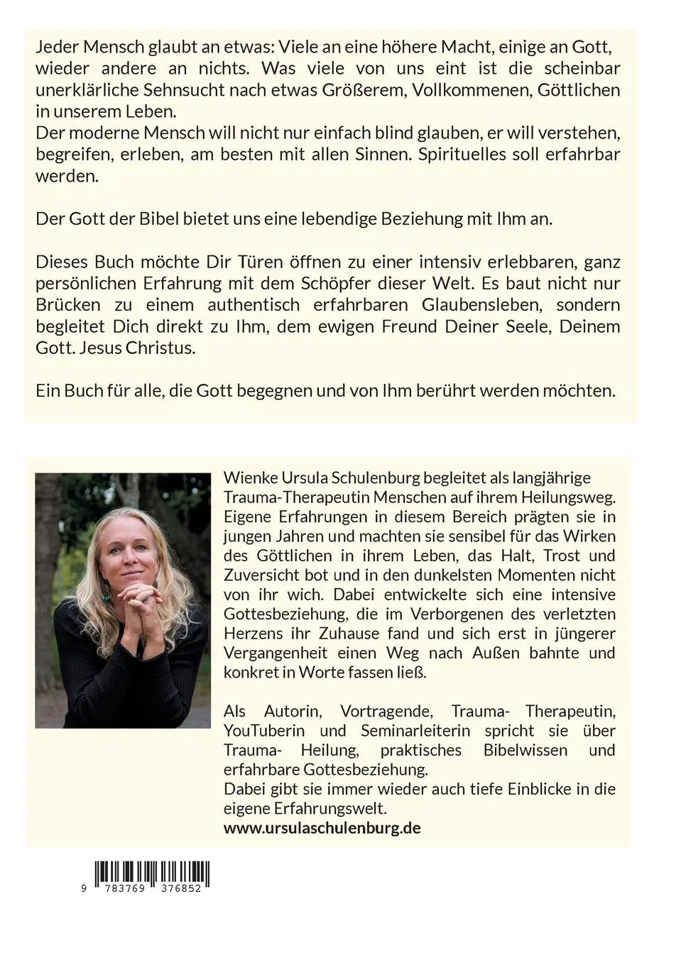 Rückseite: 9783769376852 | Brautstrauß | Von Gott berührt | Wienke Ursula Schulenburg | Buch