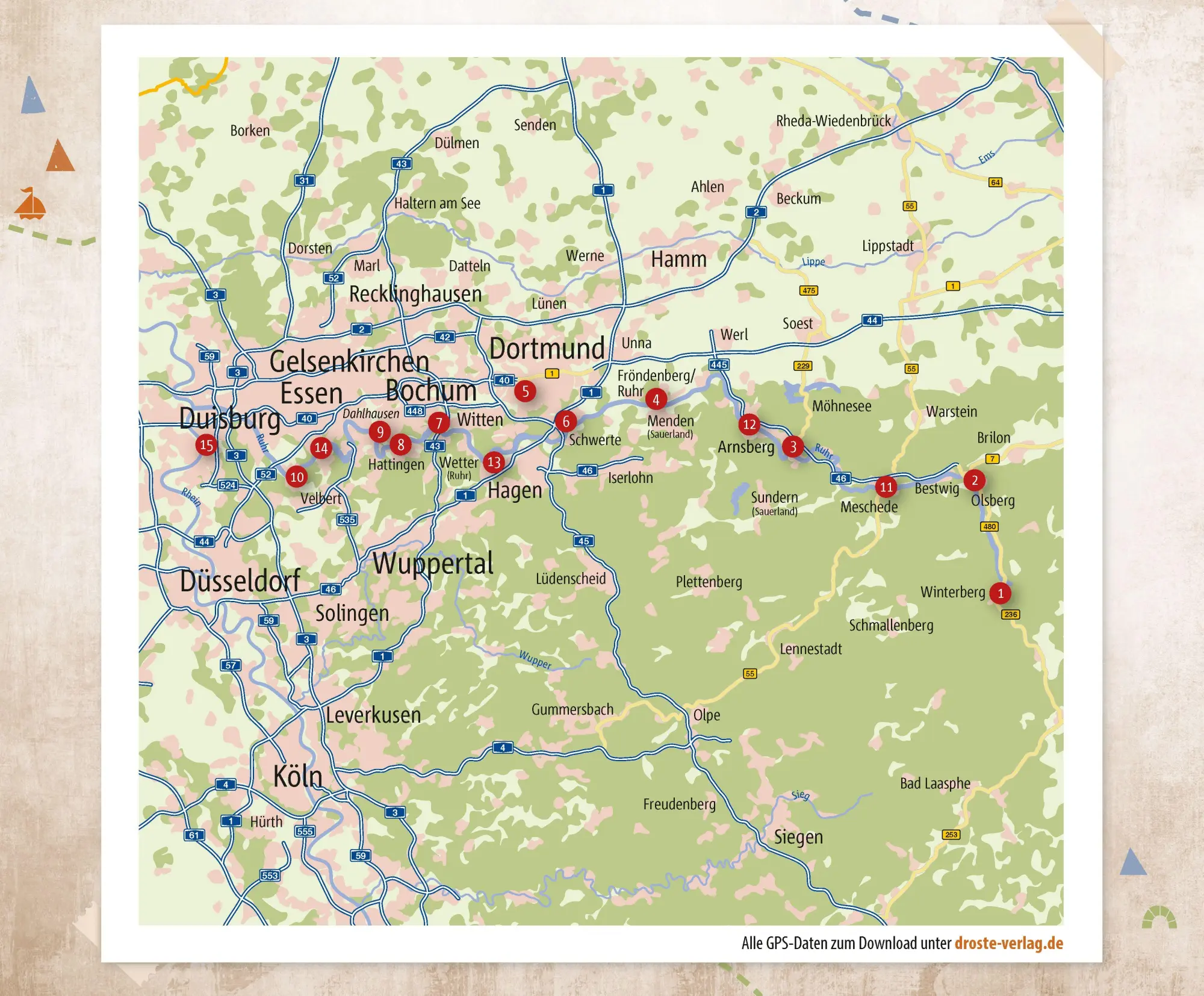 Bild: 9783770026852 | Ruhr. Radeln für die Seele | Wohlfühltouren | Peter Trembich | Buch