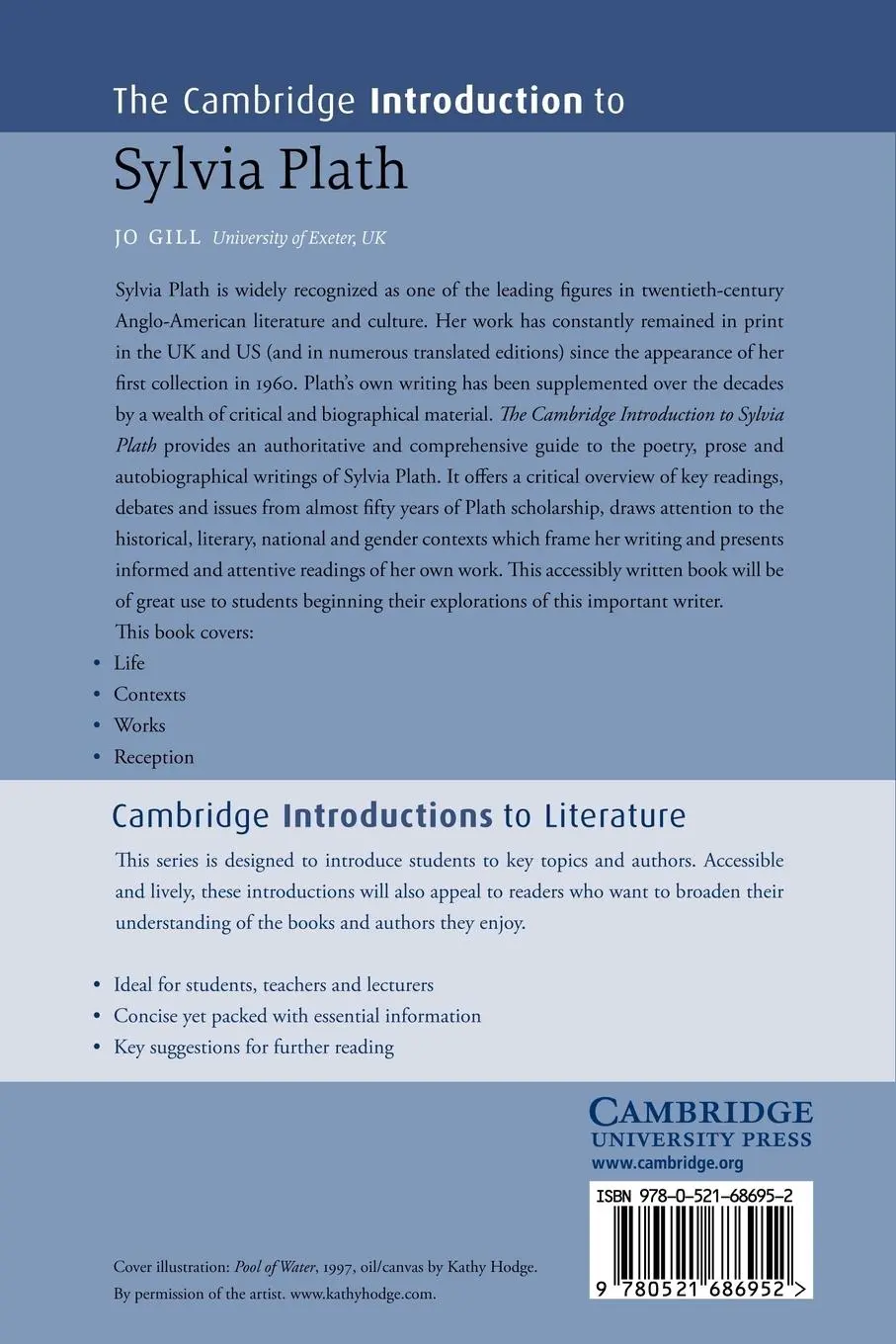 Rückseite: 9780521686952 | The Cambridge Introduction to Sylvia Plath | Jo Gill | Taschenbuch