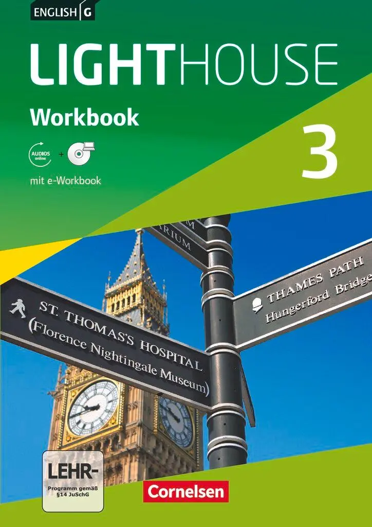 Cover: 9783060326952 | English G LIGHTHOUSE 03: 7. Schuljahr. Workbook mit CD-ROM...