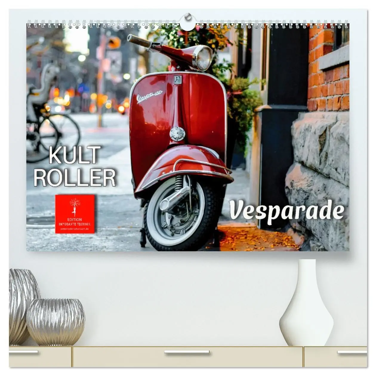 Cover: 9783457416952 | Kult Roller - Vesparade (hochwertiger Premium Wandkalender 2026 DIN...