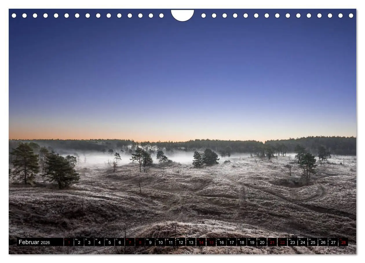 Bild: 9783457896952 | Das Hohe Venn (Wandkalender 2026 DIN A4 quer), CALVENDO Monatskalender