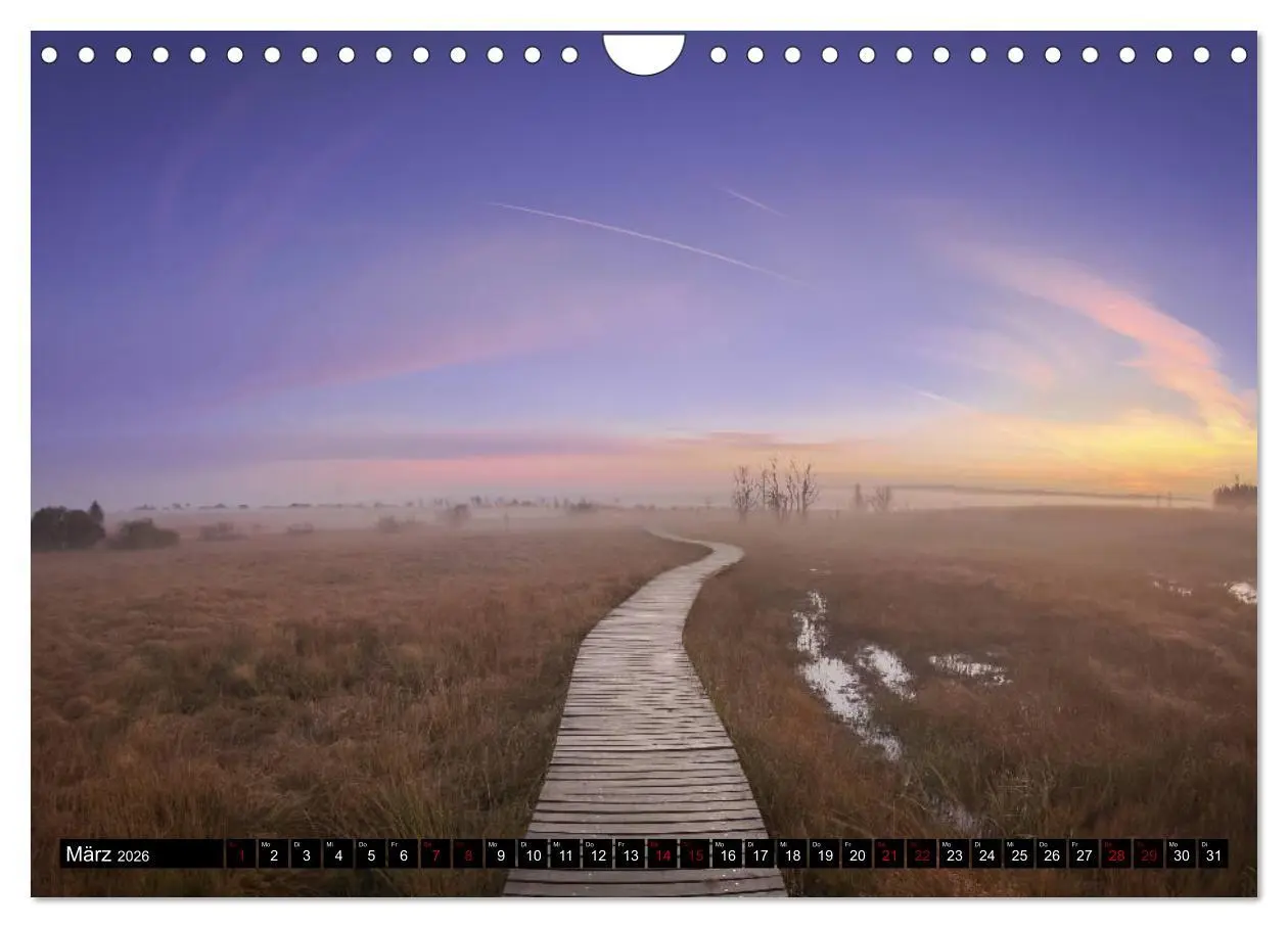 Bild: 9783457896952 | Das Hohe Venn (Wandkalender 2026 DIN A4 quer), CALVENDO Monatskalender