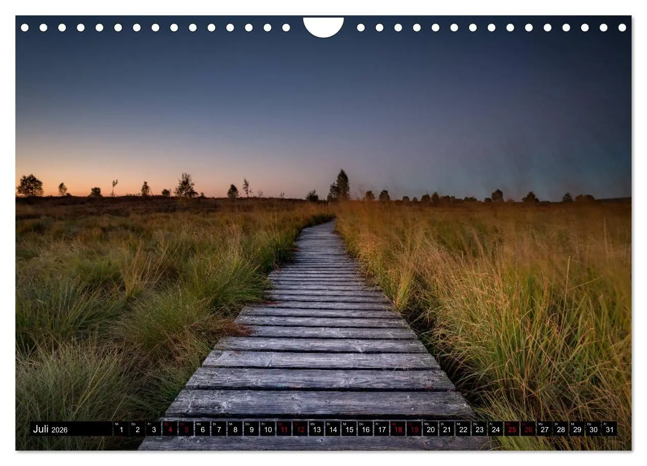 Bild: 9783457896952 | Das Hohe Venn (Wandkalender 2026 DIN A4 quer), CALVENDO Monatskalender