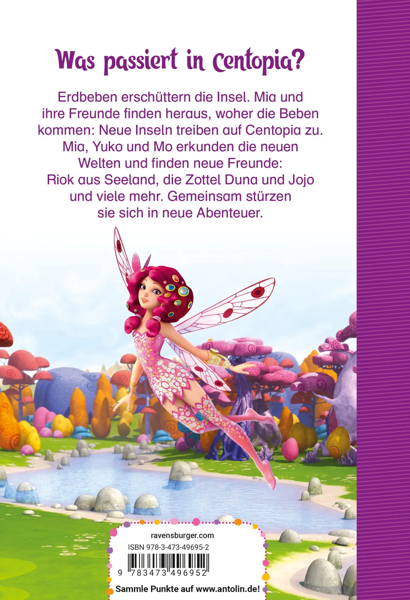 Rückseite: 9783473496952 | Mia and me - Neue Welten, neue Freunde - für Erstleser | Karin Pütz