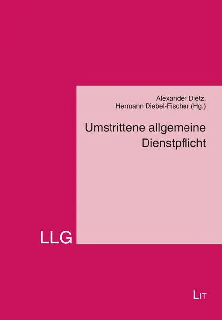 Cover: 9783643156952 | Umstrittene allgemeine Dienstpflicht | Taschenbuch | 214 S. | Deutsch