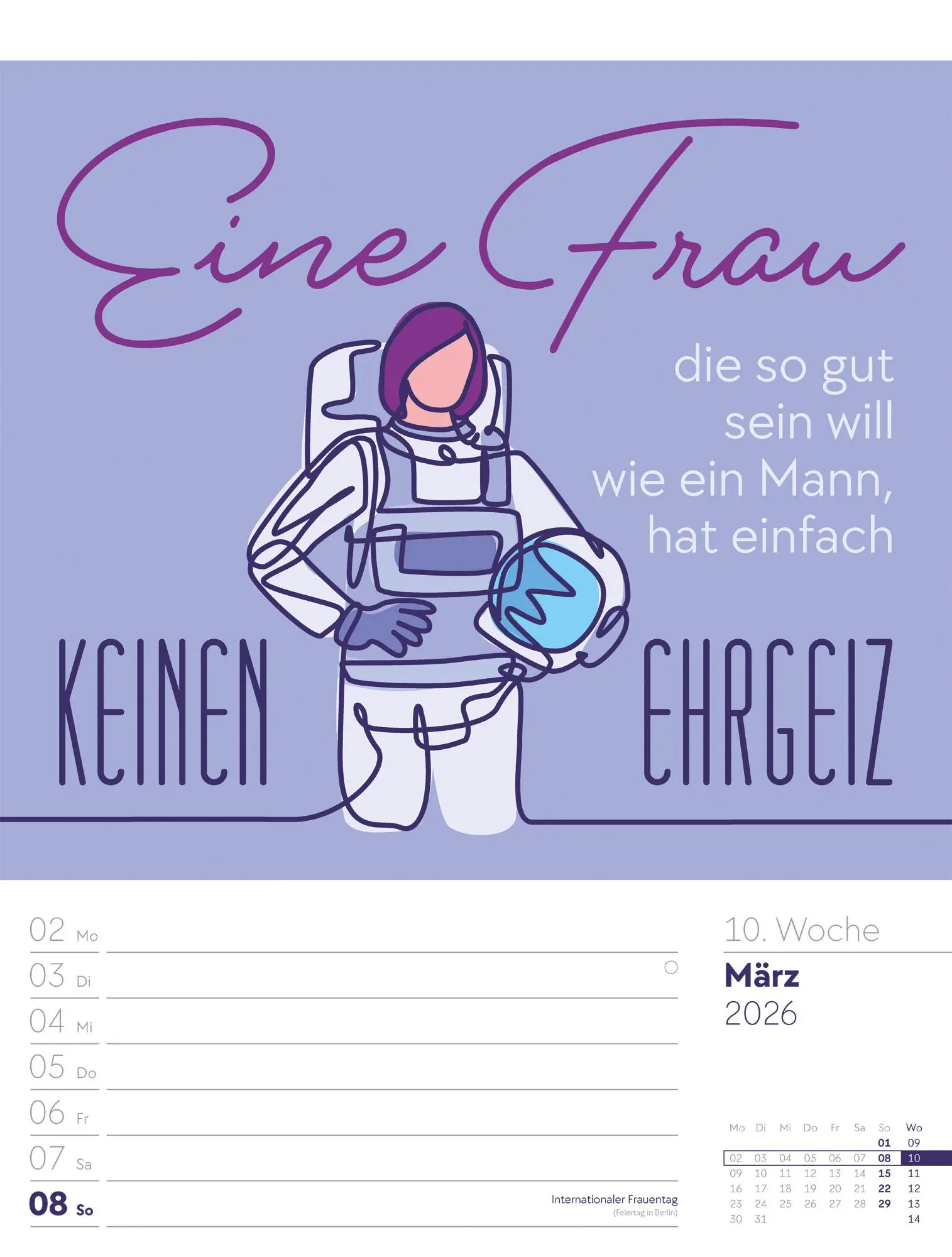 Bild: 9783838426952 | Klartext Sprüchekalender - Wochenplaner Kalender 2026 | GmbH | 56 S.