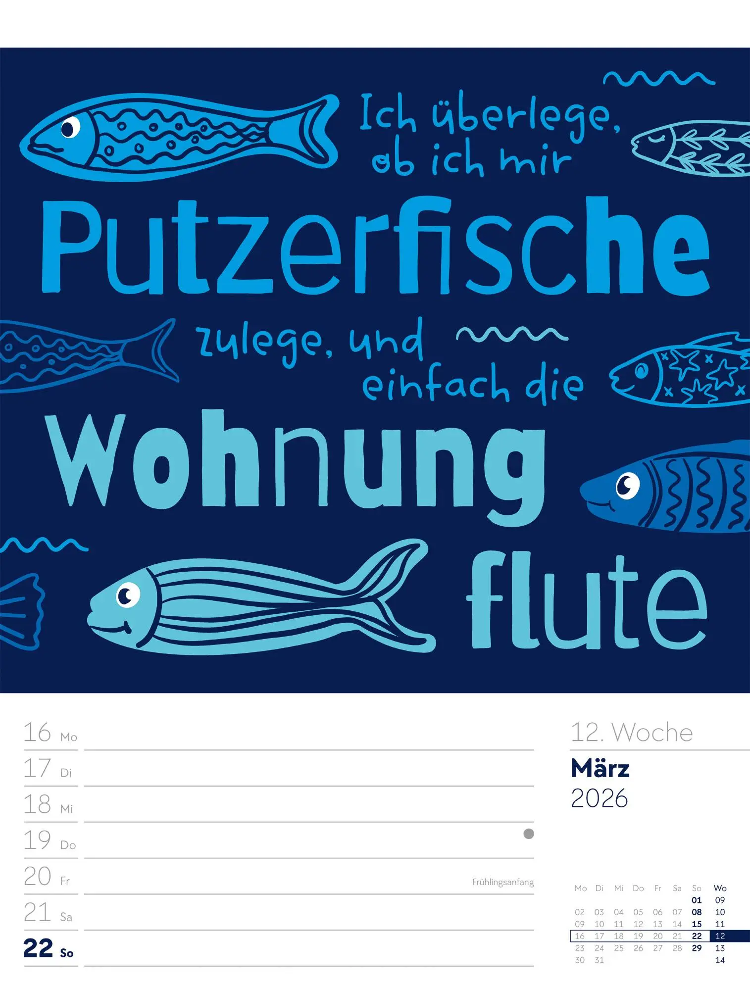 Bild: 9783838426952 | Klartext Sprüchekalender - Wochenplaner Kalender 2026 | GmbH | 56 S.