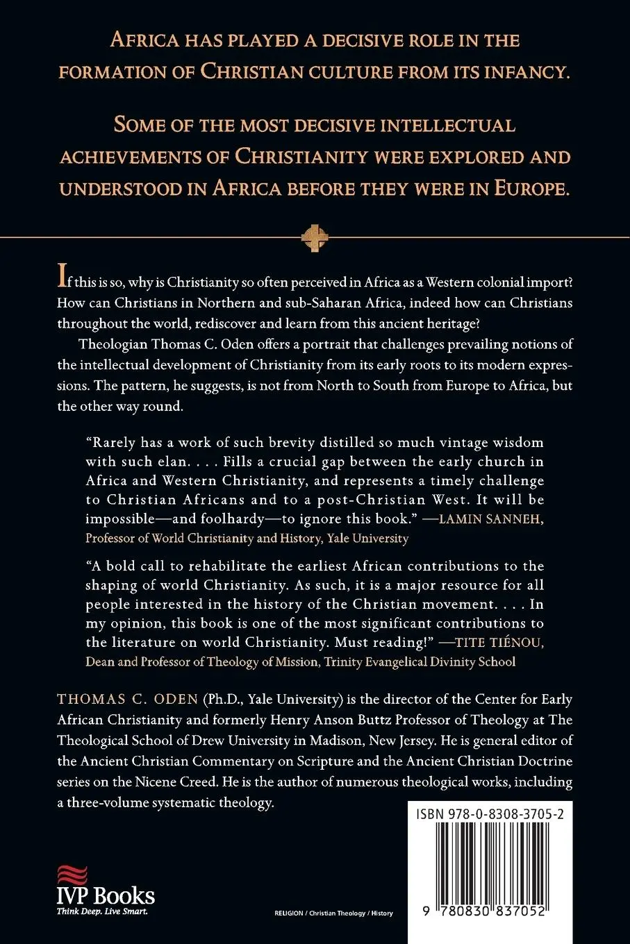 Rückseite: 9780830837052 | How Africa Shaped the Christian Mind | Thomas C. Oden | Taschenbuch