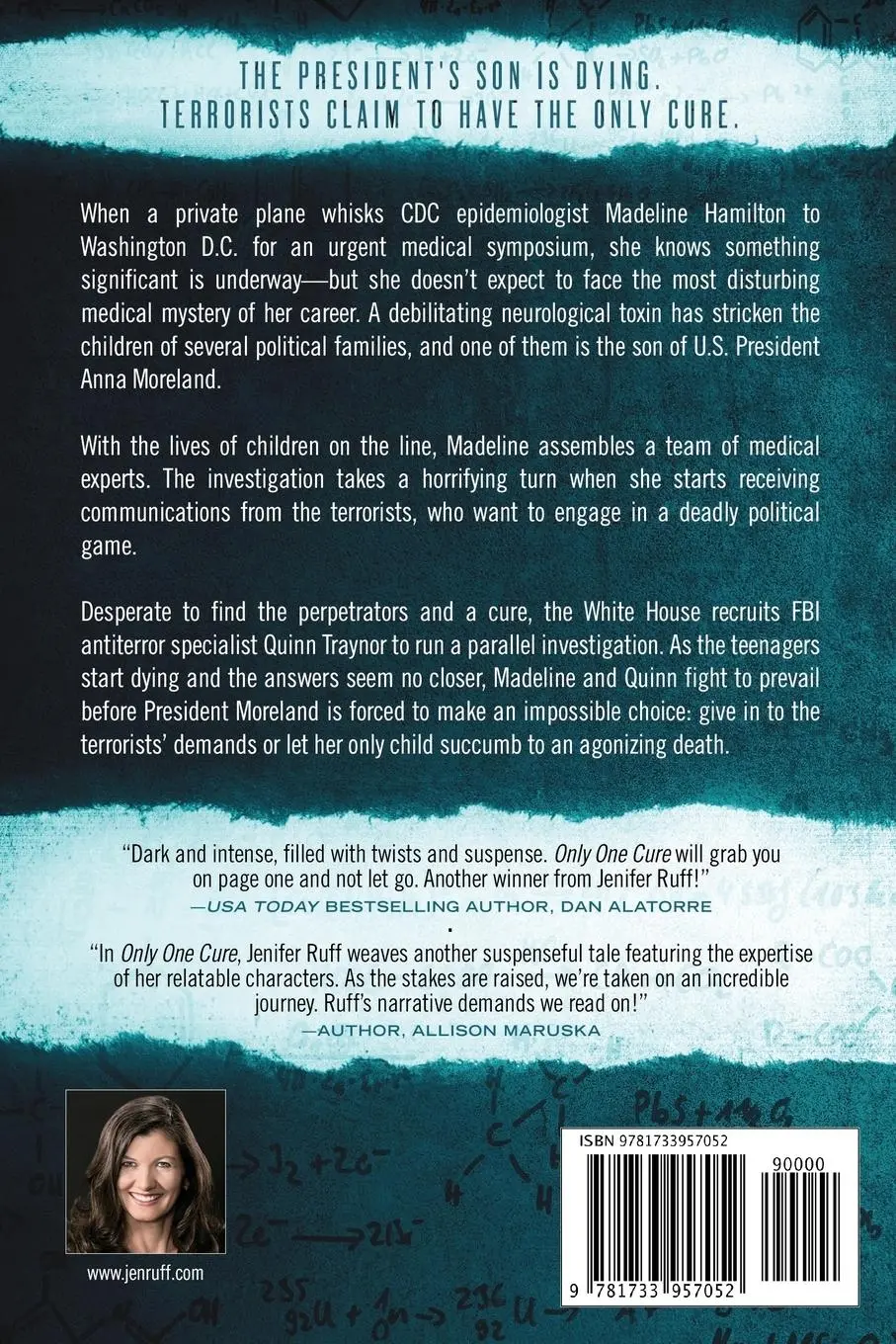 Rückseite: 9781733957052 | Only One Cure | A Medical Thriller | Jenifer Ruff | Taschenbuch | 2020