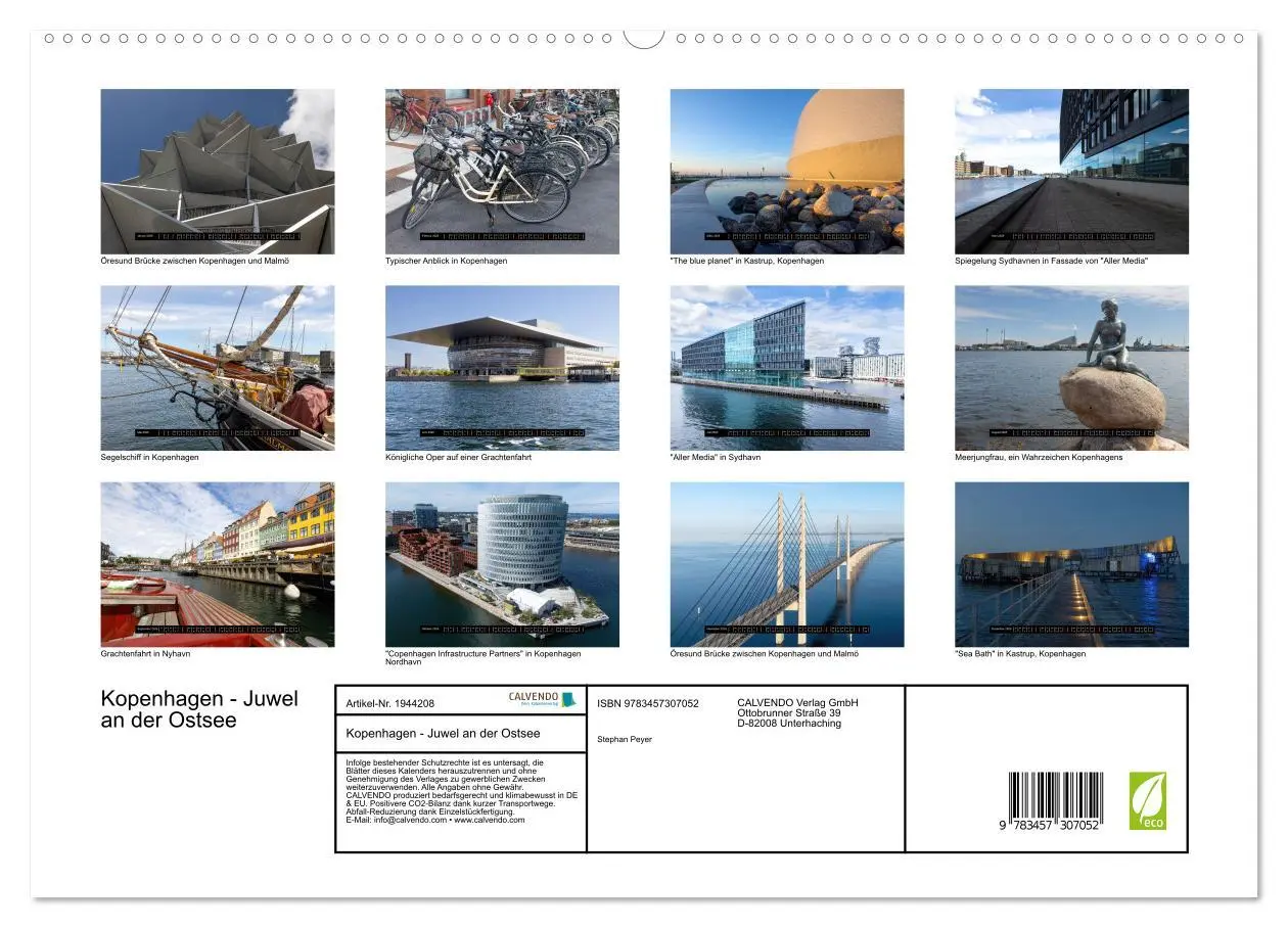 Bild: 9783457307052 | Kopenhagen - Juwel an der Ostsee (hochwertiger Premium Wandkalender...