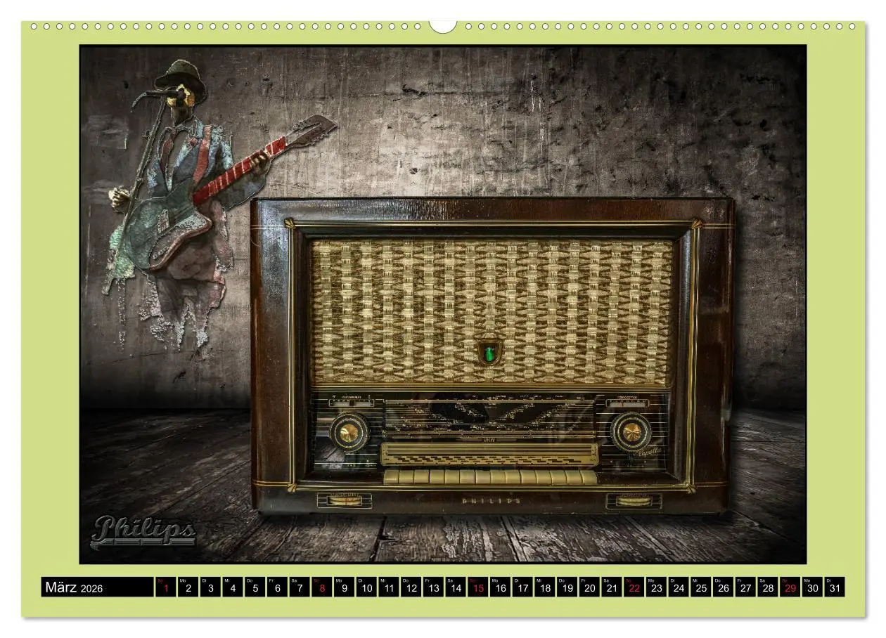 Bild: 9783457927052 | RADIO LEGENDEN (Wandkalender 2026 DIN A2 quer), CALVENDO...